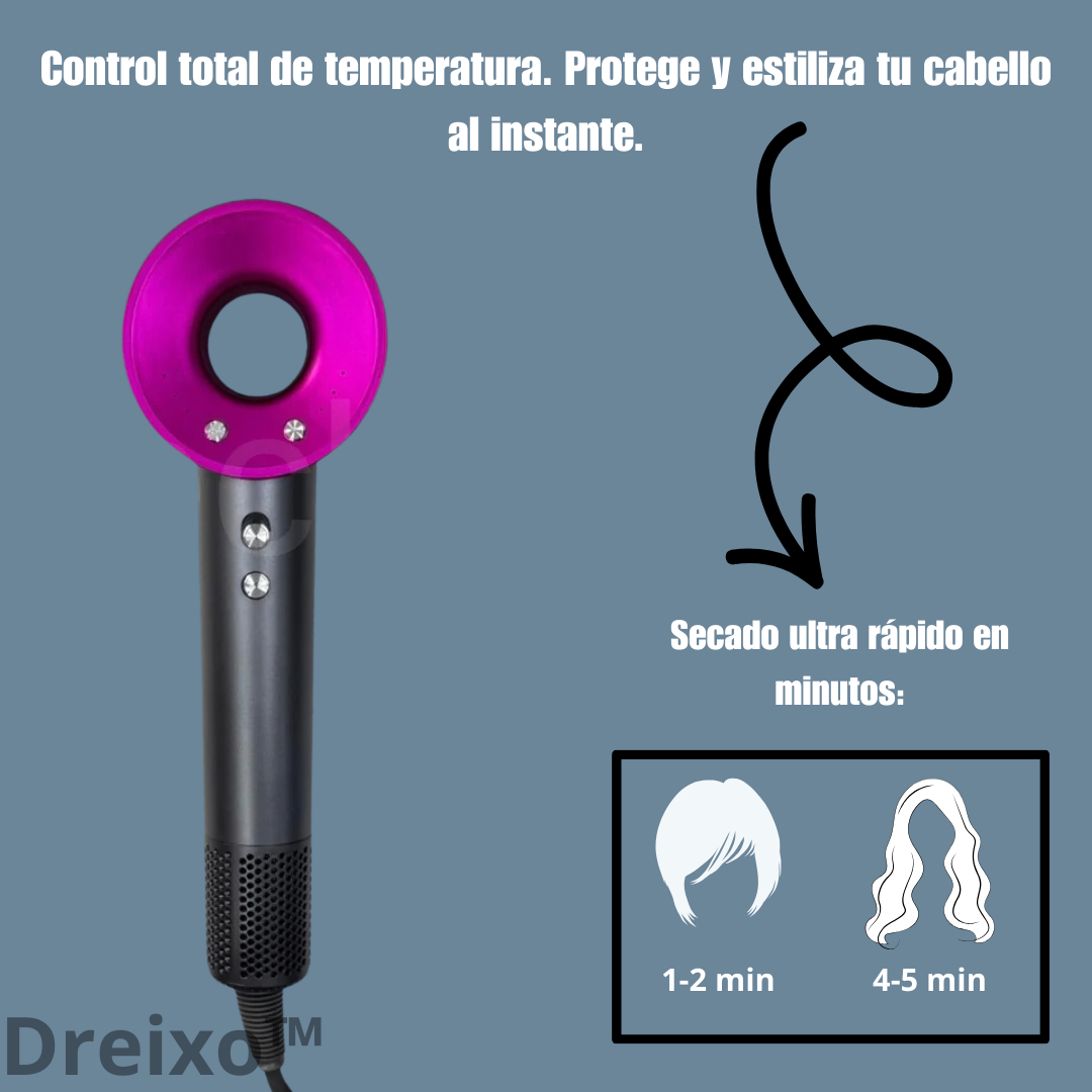Secador Treixo™ Pro 5 en 1