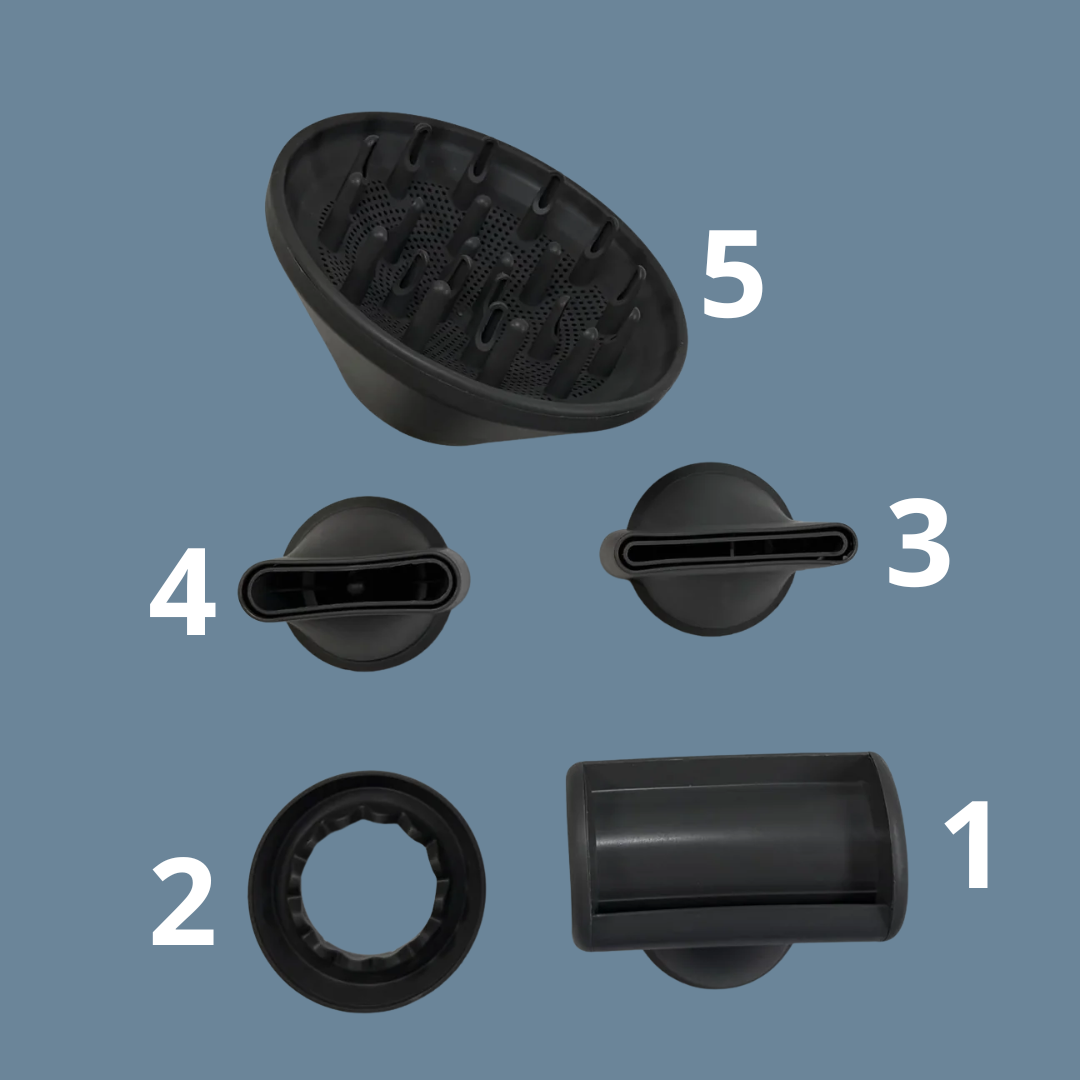 Secador Treixo™ Pro 5 en 1