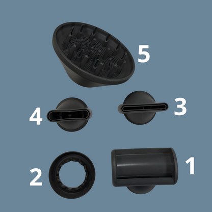 Secador Treixo™ Pro 5 en 1